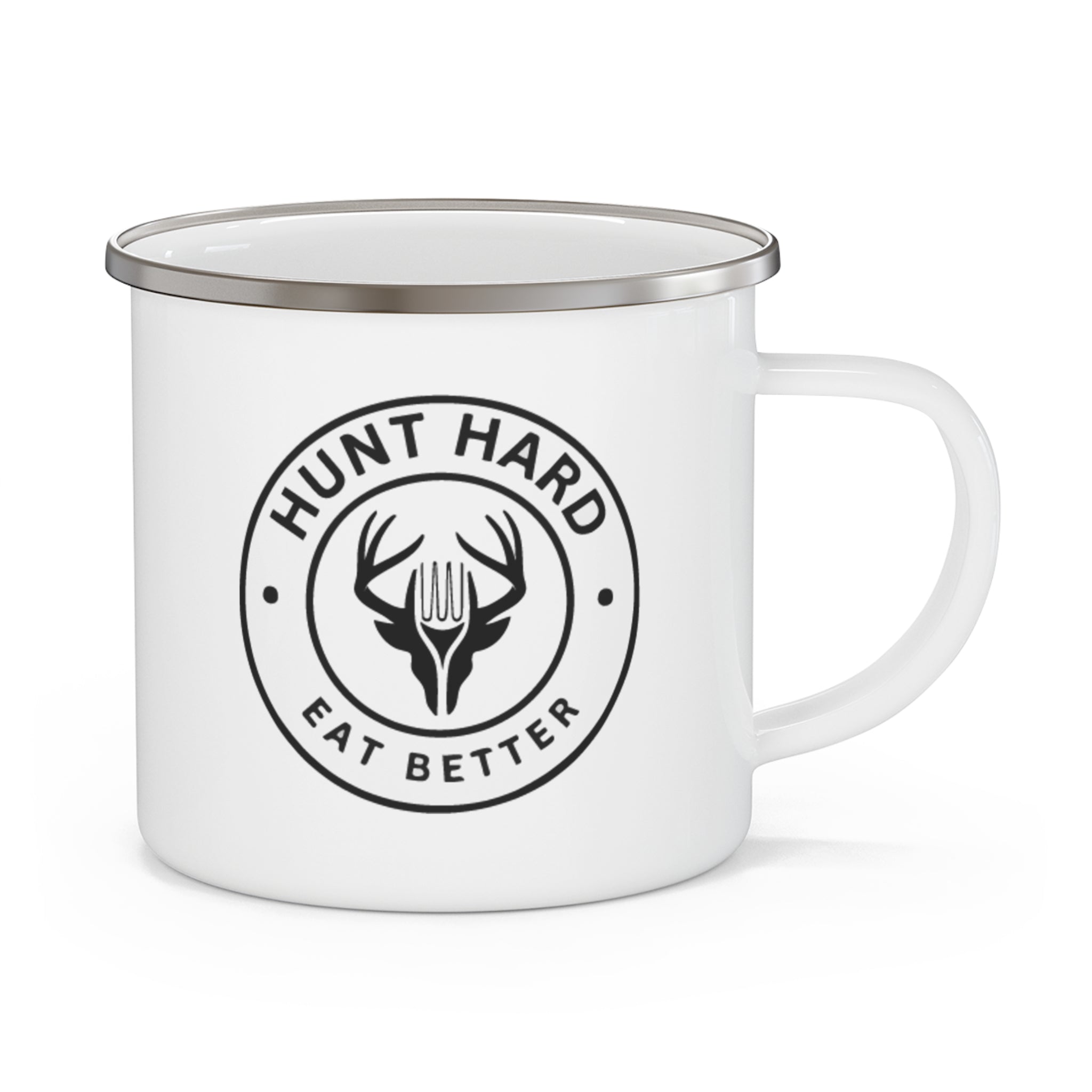"Hunt Hard Eat Better" Coffee Cup