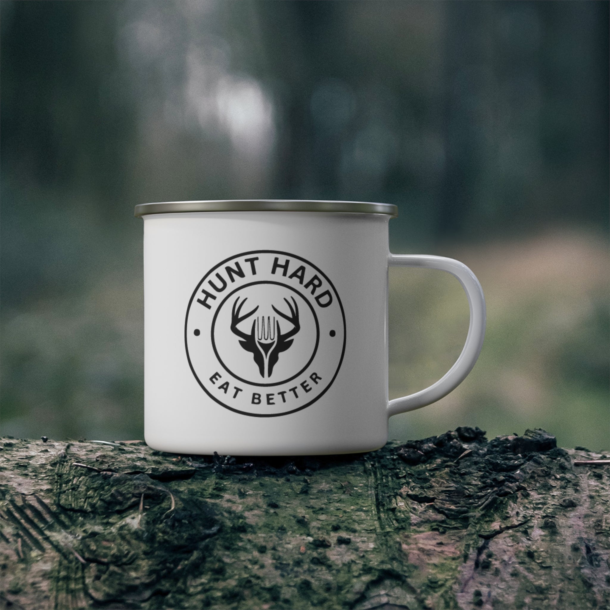 "Hunt Hard Eat Better" Coffee Cup